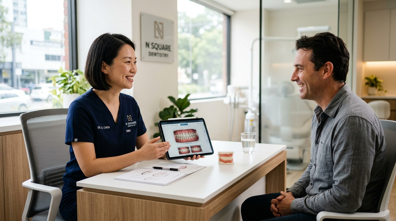 Doctor Consultation at N Square Dentistry